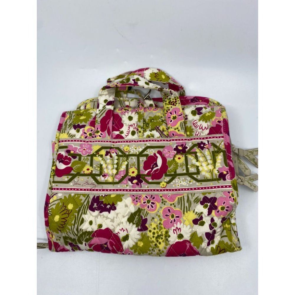 Vera Bradley Red Green Yellow Signature Hand Bag - Picture 10 of 10